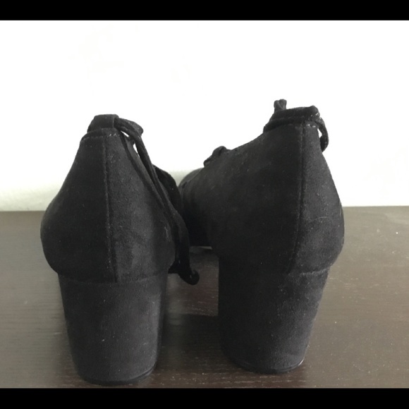 Loft Lace Up Block Heels Size 10 - Never Worn - Picture 3 of 5